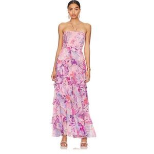 Rococo Sand Zazu Halter dress in size small